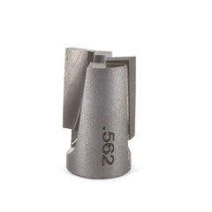 Screw Type Helix Mortise Bit w/Downshear - Cutter Only 9/16" CD 5/8" CL 7/8" OL 2 FL