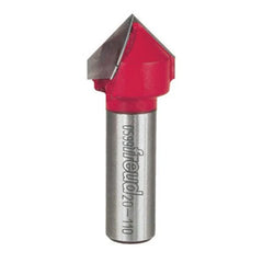 90 Degree V-Groove Router Bit - 1/2" SH
