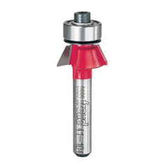 41-104 Bevel Trim Router Bit 1/4" SH 19/32" D 9/32" CL 25 Degrees