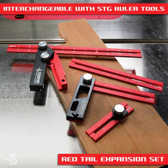 RED TAIL Ruler Set