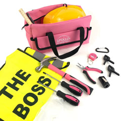 My First Tool Kit, 14 Piece - Pink