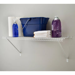 Wire Shelf Kit 24" W x 12" D, White