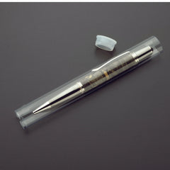 Round Pen Tube Case - Clear - 10 Piece
