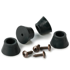 Rubber Feet with Screws - 17 mm x 10 mm - 4 Piece