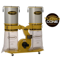 TurboCone Dust Collector with 2-Micron Canister Kit - 3 HP 3 Ph 230/460V - PM1900TX-CK3