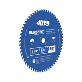 SureCut 7 ¼" 60-Tooth Ultra Fine Finishing Blade
