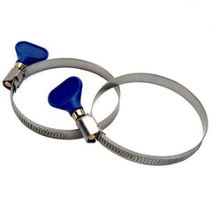 Keyed Hose Clamps - 4" - 2 Piece