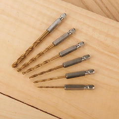 Metric Drill Bit Set - 2 mm to 5 mm - 6 Piece
