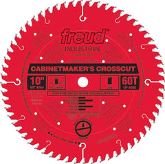 LU73R010 Cabinetmaker's Crosscut Saw Blade 10" x 5/8" bore x 60 Tooth Hi-ATB