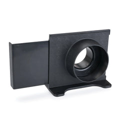 Wall Mount Self-Clean Reducer Blast Gate - 4" to 2-1/2"