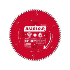 D1084L Diablo Laminate/Flooring Blade - Sliding Miter, 10" diameter, 5/8" arbor, 84 teeth TCG