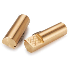Brass Bench Dogs - 2-3/8" x 3/4" - Pair