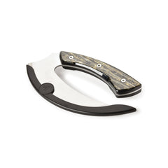 Poly Resin Knife Scales - 3/8" x 2" x 7" - Gold & Silver - Pair