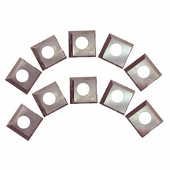 HSS 2-Edge Cutter Inserts - 10 Pack