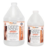 Deep Pour Epoxy Resin - Clear - 1-1/2 Gallon Kit