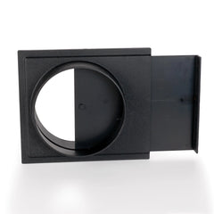 ABS Basic Blast Gate Fitting for Dust Collection System - 6"