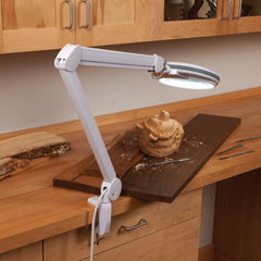 LED Magnifying Shop Light
