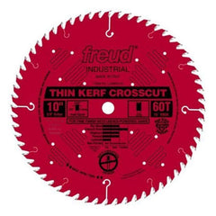 LU88R010 Industrial Thin Kerf Fine Finishing Blade 10" x 5/8" Bore x 60 Tooth ATB Thin Kerf