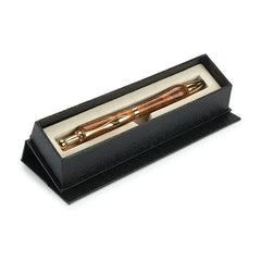 Black Paper Foldable Pen Case with Magnetic Catch