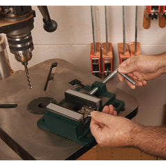 4" Aluminum Vise Jaws With Rubber Face - 4" - Pair
