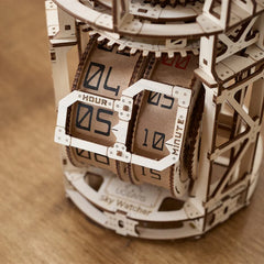 Sky Watcher Tourbillon Table Clock Wooden Craft Kit