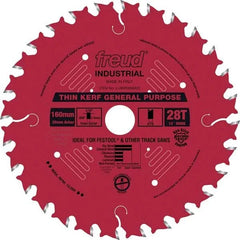 LU86R008M20 General Purpose Blade with Red Perma-Shield, 160mm diameter, 20mm arbor, 28 teeth