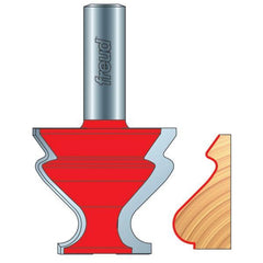 Base Cap and Baseboard Molding Router Bit - 1/2" SH
