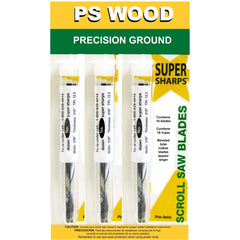 Super Sharps Variety Pack Scroll Saw Blade #7 x #5 x #2 Skip Tooth 6 Pack