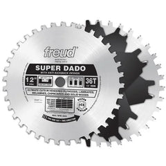 Super Dado Set - 36 Teeth - 12" Blade - 1" Arbor