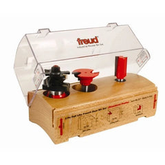 98-307 Three Piece Full Lite French Door Router Router Bit Set Roundover