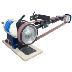 Belt Sander / Buffer - 2" x 72" - 1 HP with 1" x 8" Spindle