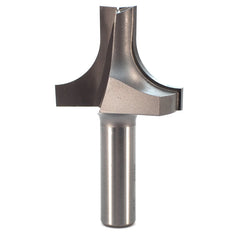 Plunge Roundover Bit w/Plunge Point 5/8" R 1-3/4" LD 1/2" SD 1/2" SH 3" OL 2 FL