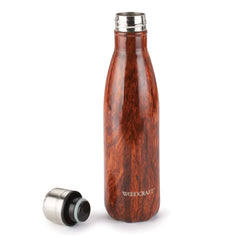 Woodgrain Water Bottle - 17 Oz