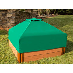 48" X 48"x 37" Telescoping Square Sandbox Canopy & Cover