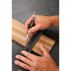 Pocket Rule with Slide Stop - 6"