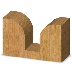 Plunge Roundover Bit w/Plunge Point 9/16" R 1-5/8" LD 1/2" SD 1/2" SH 2-3/4" OL 2 FL