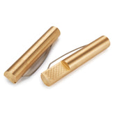 Brass Bench Dogs - 4-3/8" x 3/4" - Pair