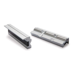 Aluminum Prismatic Vise Jaws - 4" - Pair