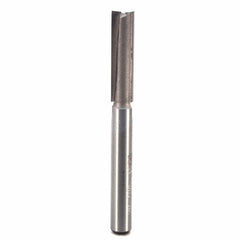 Double Flute Straight Cut Router Bit - 1/4" SH