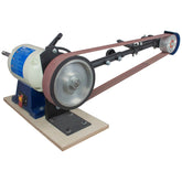 Belt Sander / Buffer - 2" x 72" - 1 HP with 1" x 8" Spindle