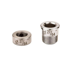 Drilling Guide & Stop Collar for WoodRiver Pen Drilling Vise - 27/64"