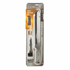 Carnivore Inject Machete with Trimming Knife for Outdoor Use Only - 17-5/8" - Unfinished Kit