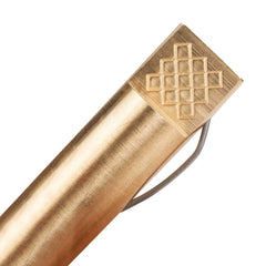 Brass Bench Dogs - 2-3/8" x 3/4" - Pair