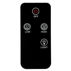 Westinghouse Infrared Electric Outdoor Heater With LED light - Hanging with Remote Control