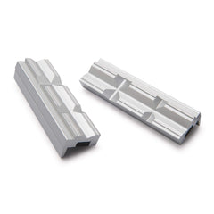 Aluminum Prismatic Vise Jaws - 4" - Pair