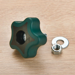 TPR Grip Knobs - 3/8" - 4 Pack