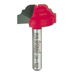 39-102 Cove And Bead Groove Router Bit 1/4"SH 1" D 1/2" CL 1/8" R