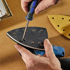 12V Brushless 1/4-Sheet Orbital Finishing Sander - Tool Only