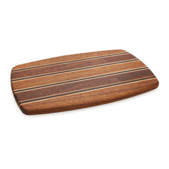 Exotic Cutting Board Kit - 3/4" x 9-3/4" x 16" - Angelique, Hard Maple & Wenge