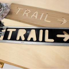 Horizontal 1-1/2" and 2-1/2" Arrow & Symbol Templates